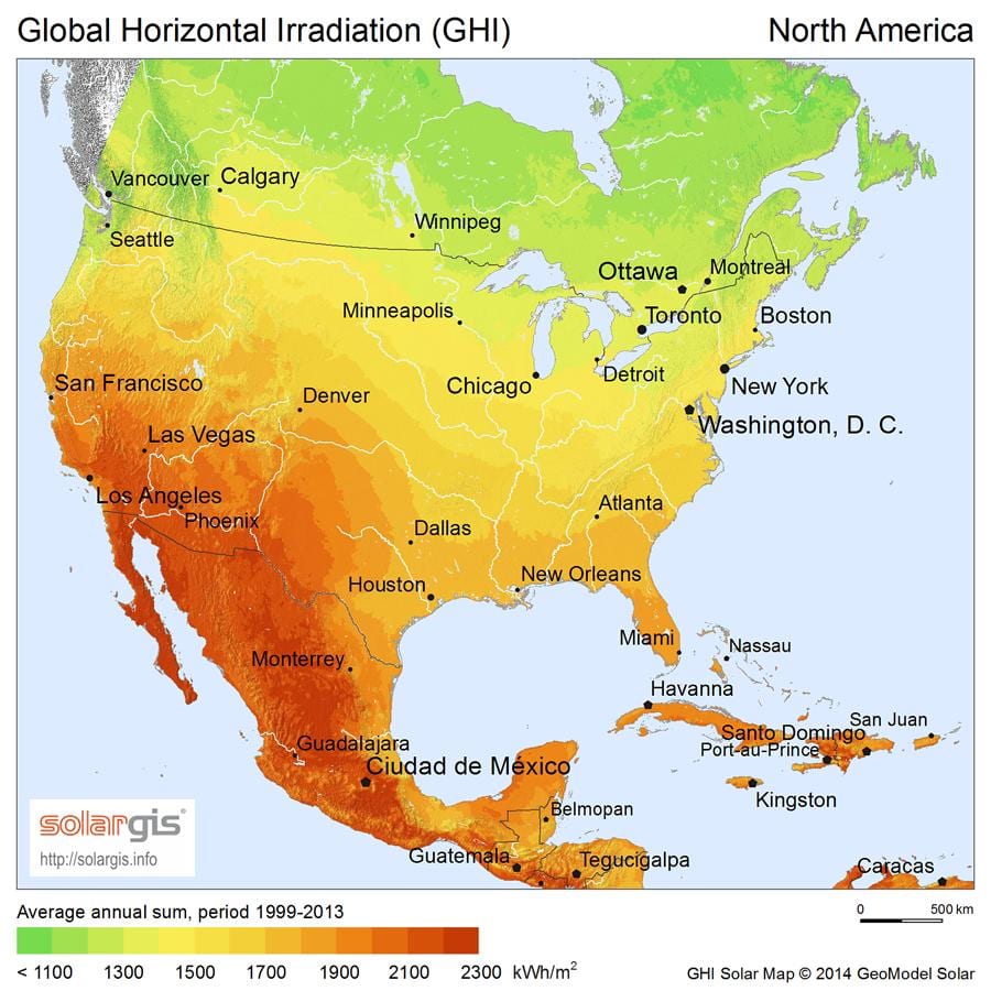 mapa ng Mexico sikat ng araw