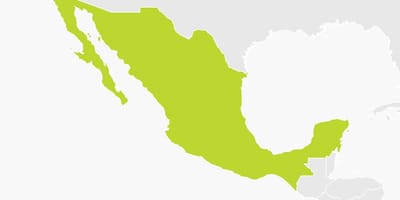 Mapa ng Mexico png