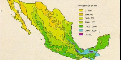 Mapa ng panahon para sa Mexico
