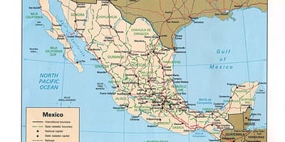 Pagma-map ng Mexico